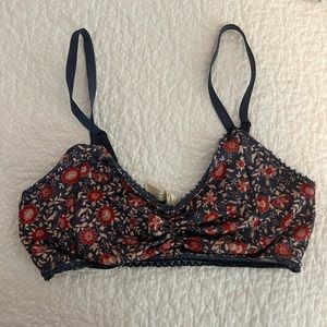 Jasmine bralette navy